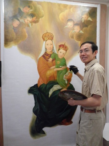 Gary Chu Karkui przy pracy